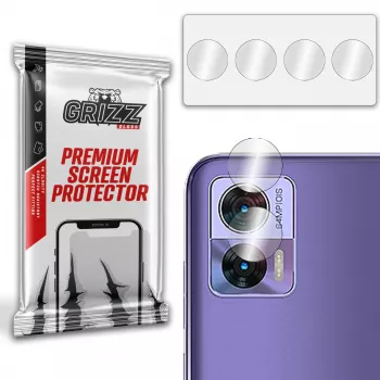 Protecteur d'objectif photo GrizzGlass pour Motorola Edge 30 Neo - verre trempé 9H