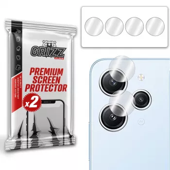 Protecteur d'objectif photo HybridGlass GrizzGlass pour Xiaomi Redmi 12