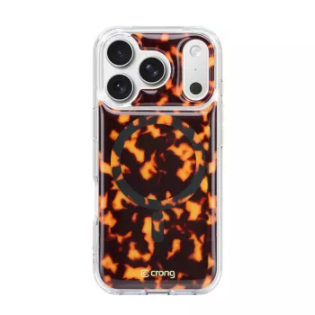 Crong Deluxe MAG Cover - Coque pour iPhone 17 Pro Max MagSafe (écaille)