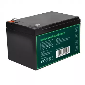 Greencell AGM VRLA 12 V 12 Ah batterie sans entretien pour caisse enregistreuse, jouet, appareil photo (152x99x100 mm)