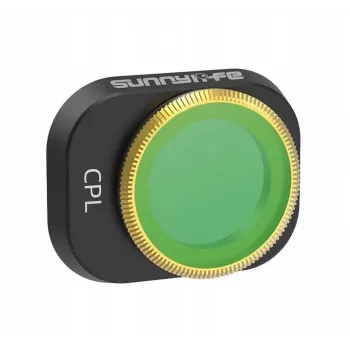 Filtre polariseur circulaire CPL SUNNYLIFE pour drone DJI Mini 4 Pro avec étui de protection N4P-F1724-C