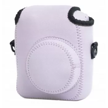 Étui de protection souple en néoprène LOVEINSTANT pour Fujifilm Instax Mini 12 - violet