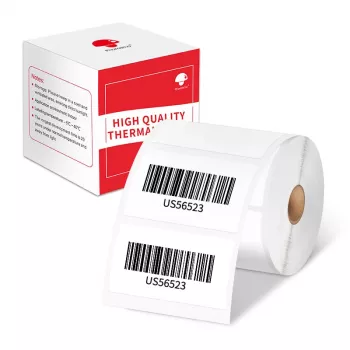 230 étiquettes adhésives thermiques directes Phomemo 50x30 mm pour M110 M120 M200 M220 M221 / XP5030-230