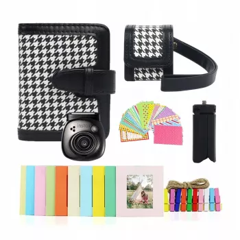 Kit d'accessoires 5 en 1 LOVEINSTANT pour Fujifilm Instax Pal - Noir