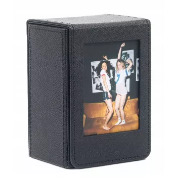 Boîte de rangement photo LOVEINSTANT pour Fujifilm Instax Mini 100 photos - noir