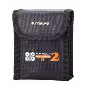 Sac ignifuge Sunnylife pour batterie DJI Avata 2 (contient 2 batteries) AT2-DC782-2