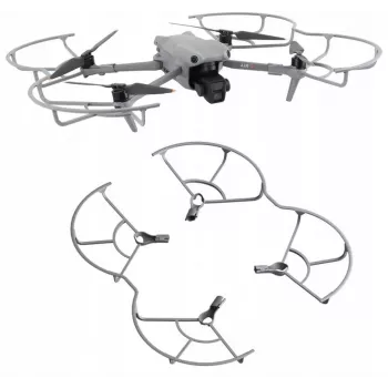 Ensemble de protection d'hélices SUNNYLIFE pour DJI Air 3 / Air 3S - lot de 4 gris foncé