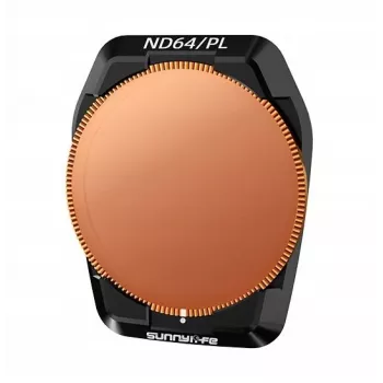 Filtre hybride 2 en 1 polarisant PL + gris ND64 SUNNYLIFE pour DJI Air 3S / 3 + étui Fi923-64p