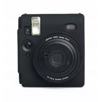 LOVEINSTANT Étui de protection en silicone pour appareil photo Fujifilm Instax Mini 99 - Noir