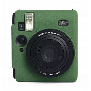 LOVEINSTANT Étui de protection en silicone pour Fujifilm Instax Mini 99 - Vert