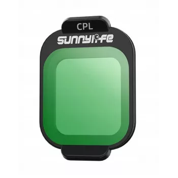 SUNNYLIFE Filtre polarisant CPL pour drone DJI Flip + étui de protection Fi963