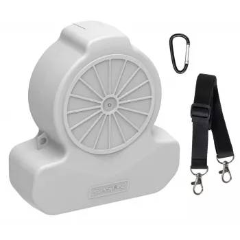 Étui rigide de transport SUNNYLIFE pour drone DJI Flip avec bandoulière, gris, FP-SN953-GY