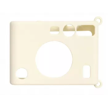 Étui en silicone LOVEINSTANT pour Fujifilm Instax Mini Evo - Blanc