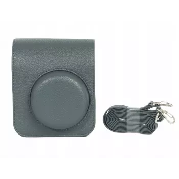 Étui de transport de protection LOVEINSTANT pour appareil photo Fujifilm Instax Mini 41 - gris