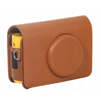 Étui de protection pour appareil photo LOVEINSTANT pour Kodak Mini Shot 2 / Era MS200 - marron