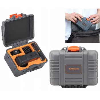SUNNYLIFE Waterproof Protective Hard Case Mini pour DJI Osmo 360 / AQX-21-GY