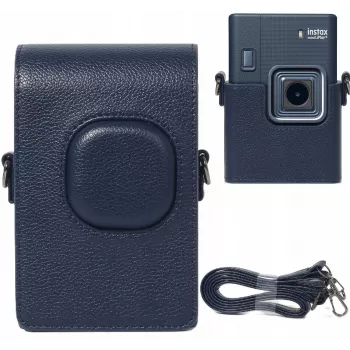 Étui de protection LOVEINSTANT pour Fujifilm Instax Mini LiPlay+, bleu marine