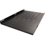 Étagère fixe RACKTEL RL-P1000S 19 pouces 1U profondeur 1000 mm capacité de charge 80 kg noire