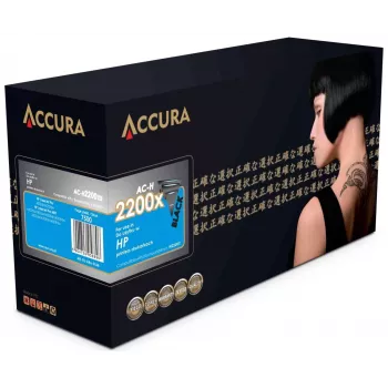 Cartouche de toner compatible Accura pour HP n° 220X (W2200X) noire à haut rendement