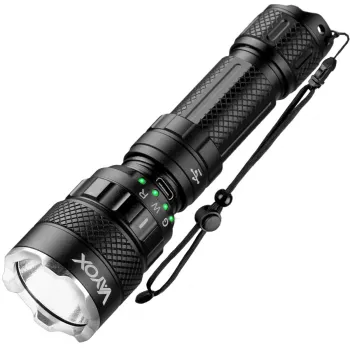 Vayox VA0099 Lampe torche LED 1500 lumens CREE XHP50 USB-C rechargeable