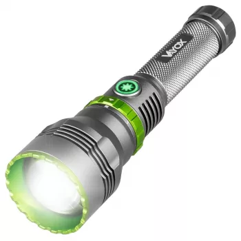Lampe torche LED VAYOX VA0363 1000 lm, rechargeable, USB-C, power bank, noire