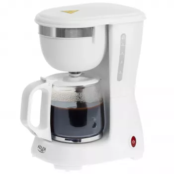 Cafetière à filtre Adler AD 4381, 600 W, blanche