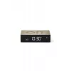 Lexon Flip Premium Alarm Clock Dual-Sided Gold LR152D