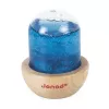 Boule à neige sensorielle Janod avec paillettes bleue 12m+