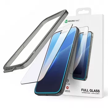 AMAZINGTHING Titan Full FusionFilter 7 Tempered Glass Screen Protector for Apple iPhone 17