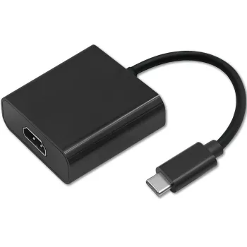 Adaptateur Qoltec USB-C 3.1 vers HDMI 4K MHL noir