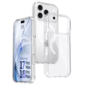 3MK PROTECTION Apple iPhone 17 Pro Max Hardy LiqForce MagCase coque arrière - noir