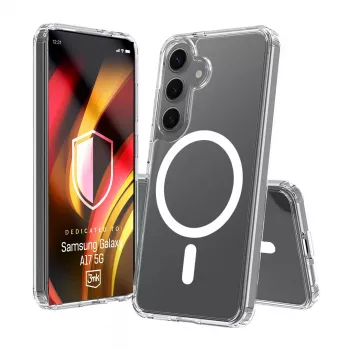 3MK PROTECTION Samsung Galaxy A17 5G/4G - 3mk Hardy LiqForce MagCase noir