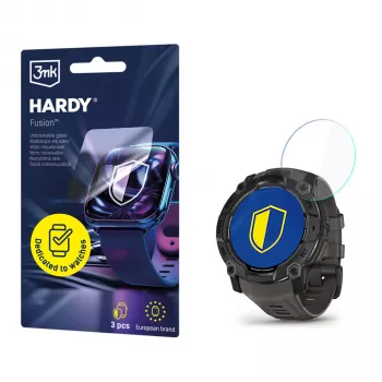 Protection d'écran 3mk Hardy Fusion Watch pour Garmin Instinct 3 50 mm (Amoled, Solar)