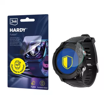 3MK PROTECTION Kruger&Matz Activity Black - protection de montre 3mk Hardy Fusion