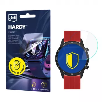 3MK PROTECTION Vector Smart VCTR-32-22BK RD 45mm - Protection de montre 3mk Hardy Fusion