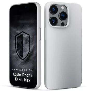 3MK PROTECTION Apple iPhone 13 Pro Max Hardy Mellow MagCase Blanc argenté