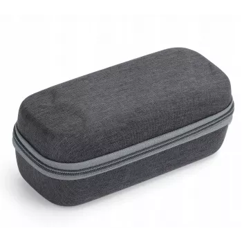 Étui de transport de protection SUNNYLIFE pour Insta360 Go 3, noir, nylon, EVA, résistant aux chocs, à la poussière et aux éclaboussures, avec dragonne