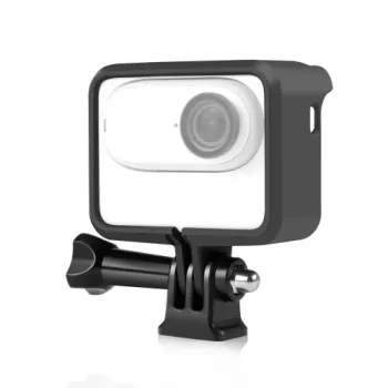 Support de protection à monture cadre PULUZ adaptateur trépied pour Insta360 GO 3 (PU881B)