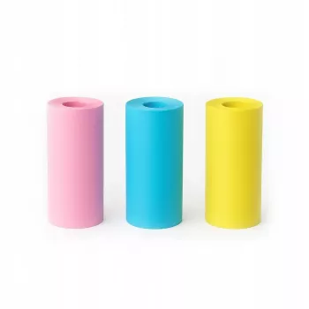 LOVEINSTANT recharge de papier thermique 3 rouleaux 53mm x 6,5m couleurs assorties pour Phomemo T02/M02x/M02 Pro, Love Instant X6/S1