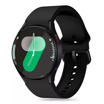 TECH-PROTECT Silicone Samsung Galaxy Watch 4 / 5 / 5 Pro / 6 / 7 / FE Noir