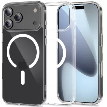 Coque transparente Tech-Protect Flexair Hybrid MagSafe pour iPhone 17 Pro Max