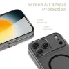 Coque arrière Tech-Protect Magslim MagSafe pour iPhone 17 Pro Max noir mat