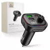 Chargeur de voiture 3 ports TECH-PROTECT CC07 PD 54 W + transmetteur FM Bluetooth noir