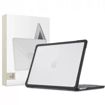 Coque Tech-Protect Velar pour MacBook Air 13 M2-M5 2023-2026 noir/transparent mat