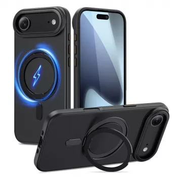 Anneau magnétique TECH-PROTECT MagRing MagSafe pour iPhone 17 Air, noir