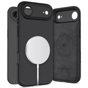 Coque Tech-Protect Silicone MagSafe pour Apple iPhone 17 Air noire