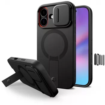 Coque TECH-PROTECT KEVLAR AURA MAGSAFE IPHONE 17 noire