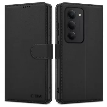 Étui portefeuille Tech-Protect Wallet pour Xiaomi Redmi 15 4G / 5G noir