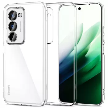 Coque Tech-Protect Flexair pour Xiaomi Redmi 15 4G / 5G transparente