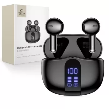 Écouteurs sans fil TECH-PROTECT ULTRABOOST TWS Earphone Core G2 noirs
